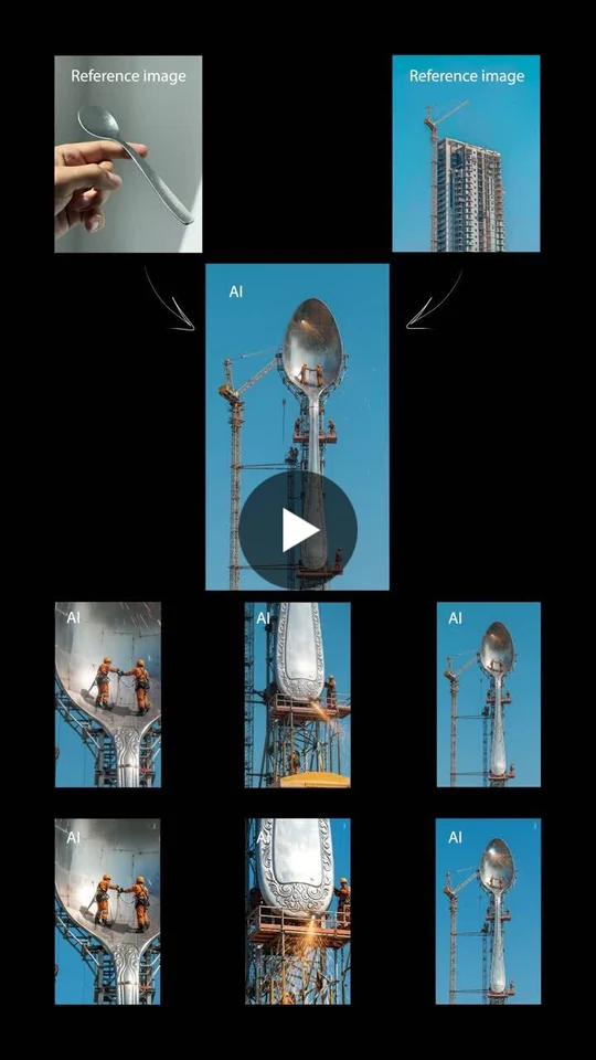 Veo3 AI VFX Composition